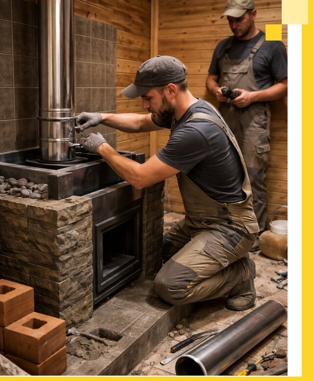 Изготовление и установка банных печей под ключ в Карасуке