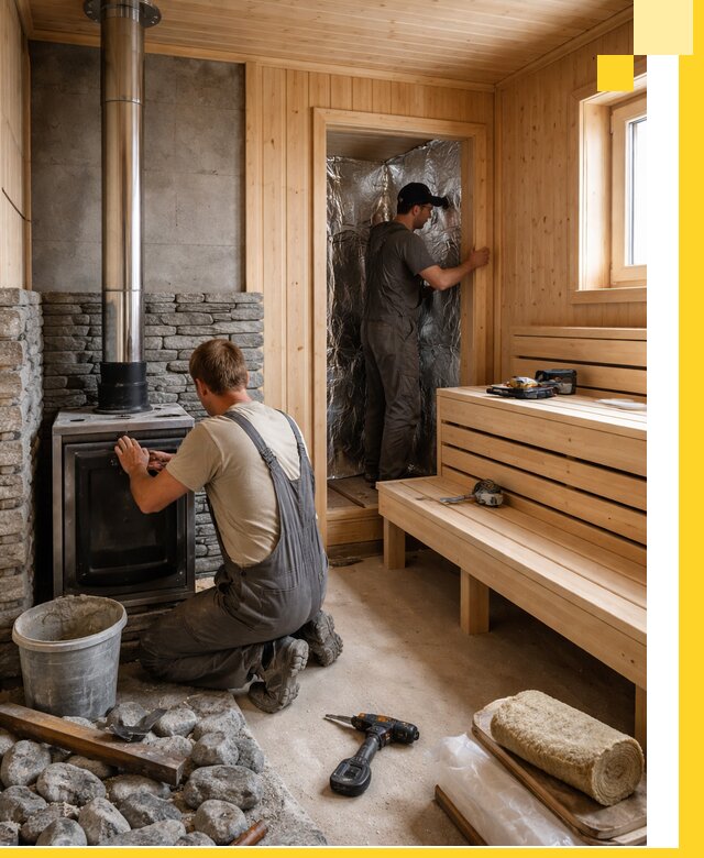 Строительство и изготовление бань под ключ в Карасуке