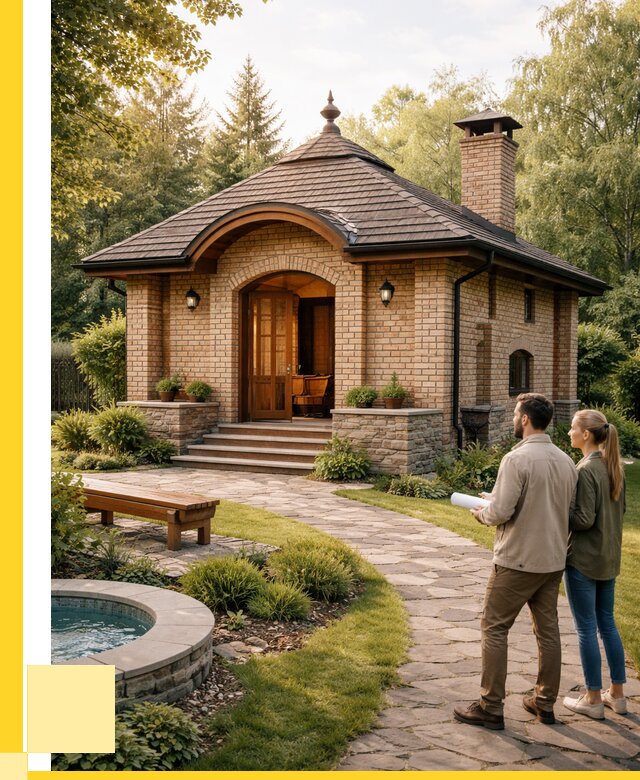 Проект кирпичной бани в Карасуке от 30471 р. | ЭриданКск