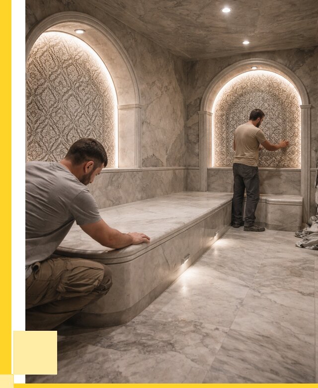 Турецкие бани под ключ в Карасуке от 253925 р. | ЭриданКск