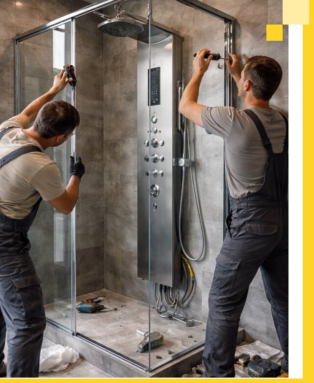 Проектирование и установка Душа впечатлений в Карасуке